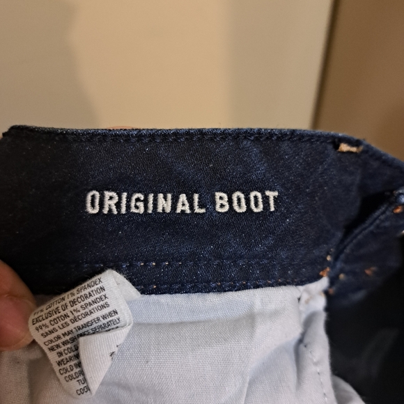 American Eagle original boot stretchy jeans 12 short - Picture 5 of 6